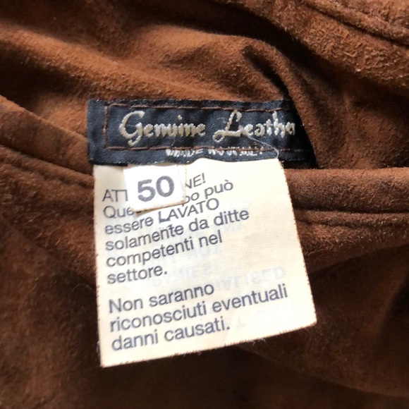 David 2 Genuine Leather/Suede Reversible Jacket - Picture 7 of 8